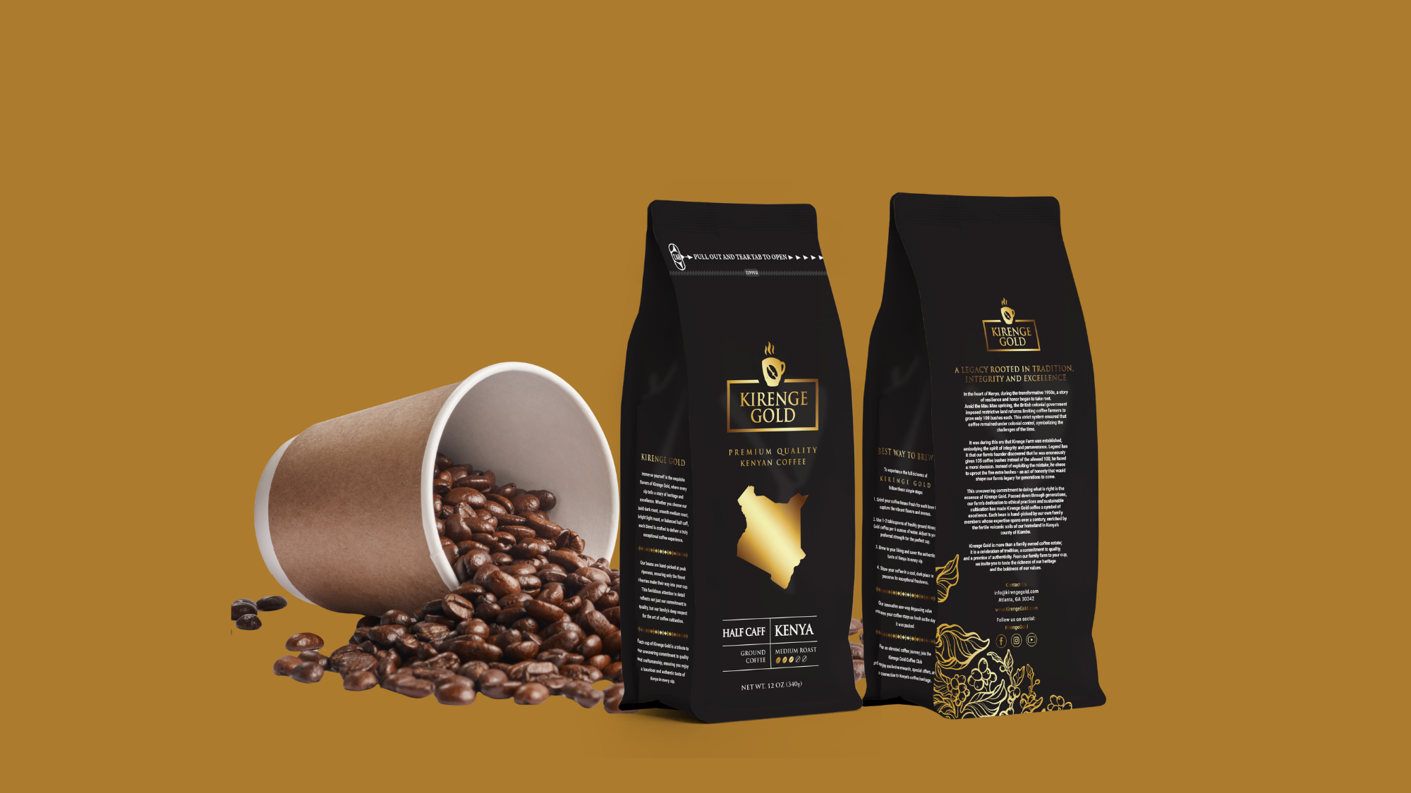 Kenyan Premium Coffee. Kirenge Gold