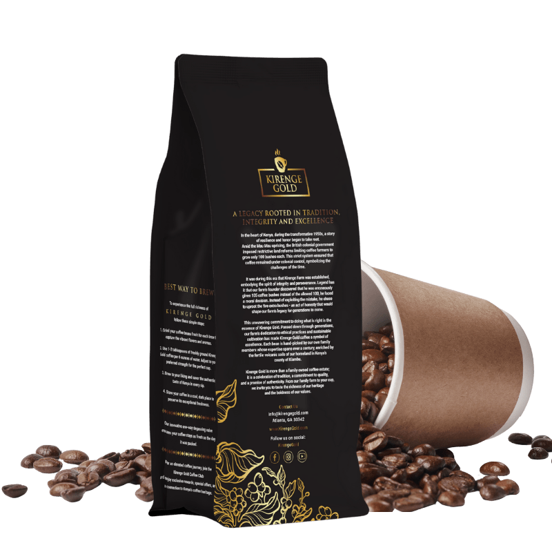 Dark Roast Coffee | Kenya Arabica Kirenge Gold