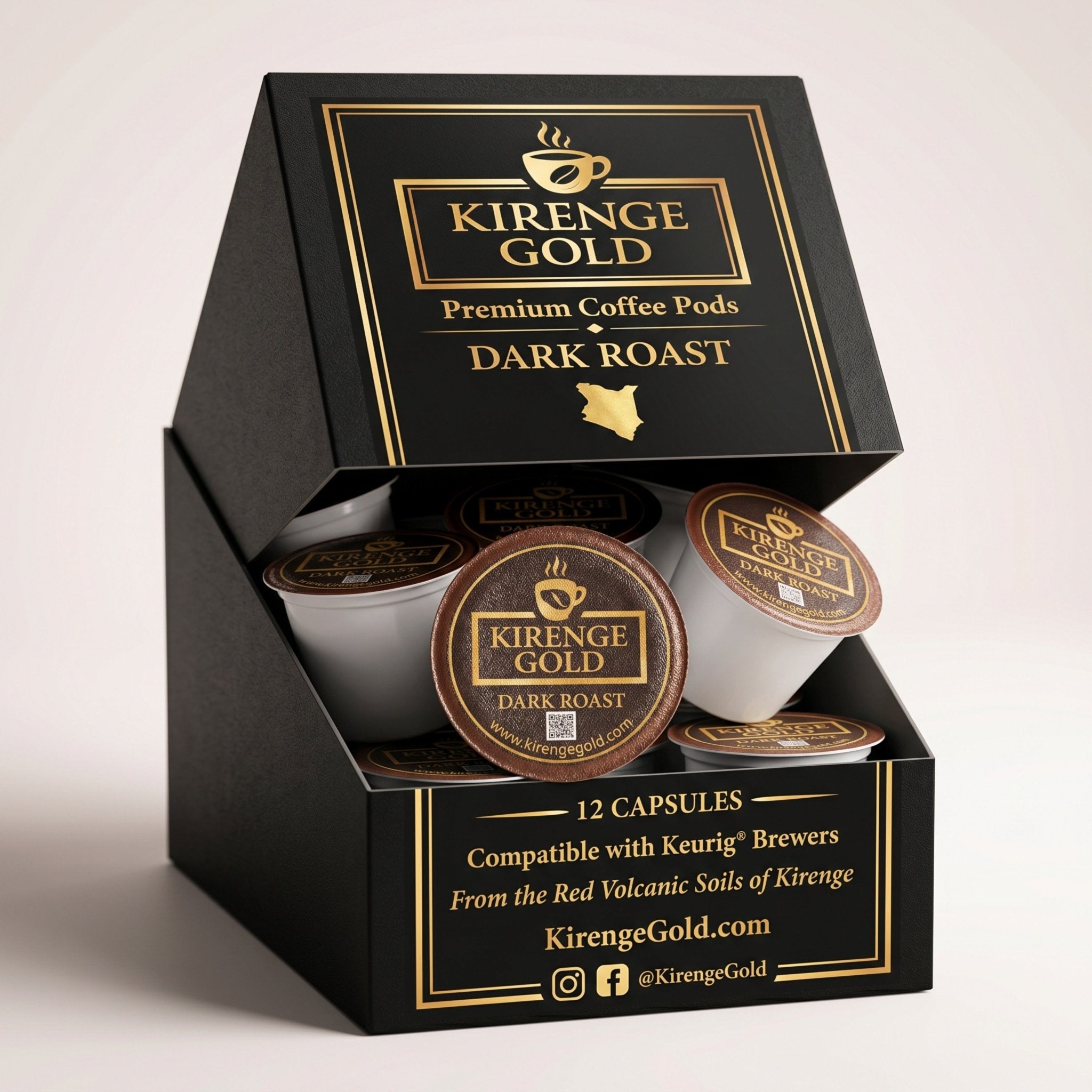 Dark Roast Coffee Pods | Keurig® Compatible