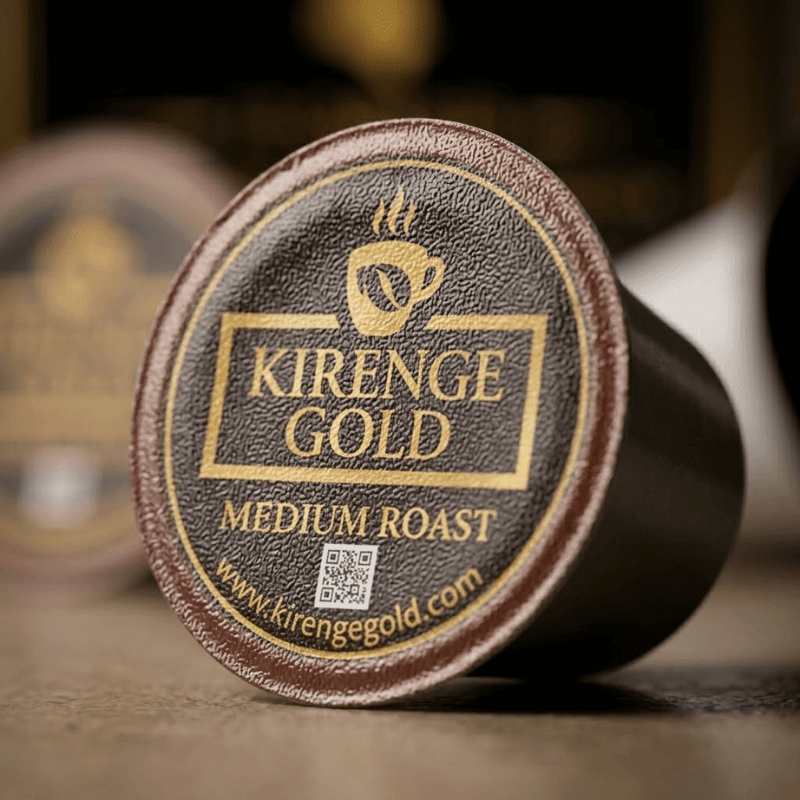 brown gold coffee k cups Medium Roast Coffee Pods