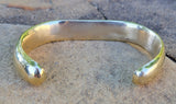 Large Warrior Unisex Brass Bracelet