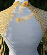 Taupe Body Necklace