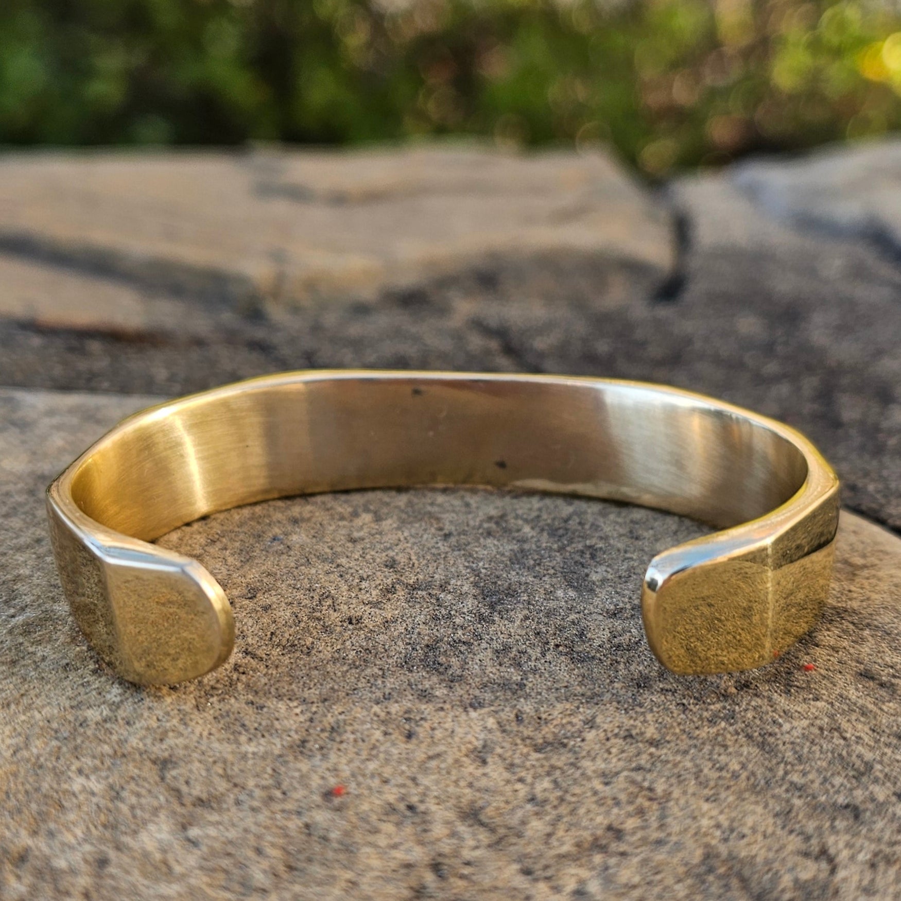 Modern Warrior Unisex Brass Bracelet
