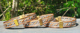 Twisted Multitone Unisex Bracelet