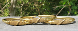 Wrap Design Unisex Brass Bracelet