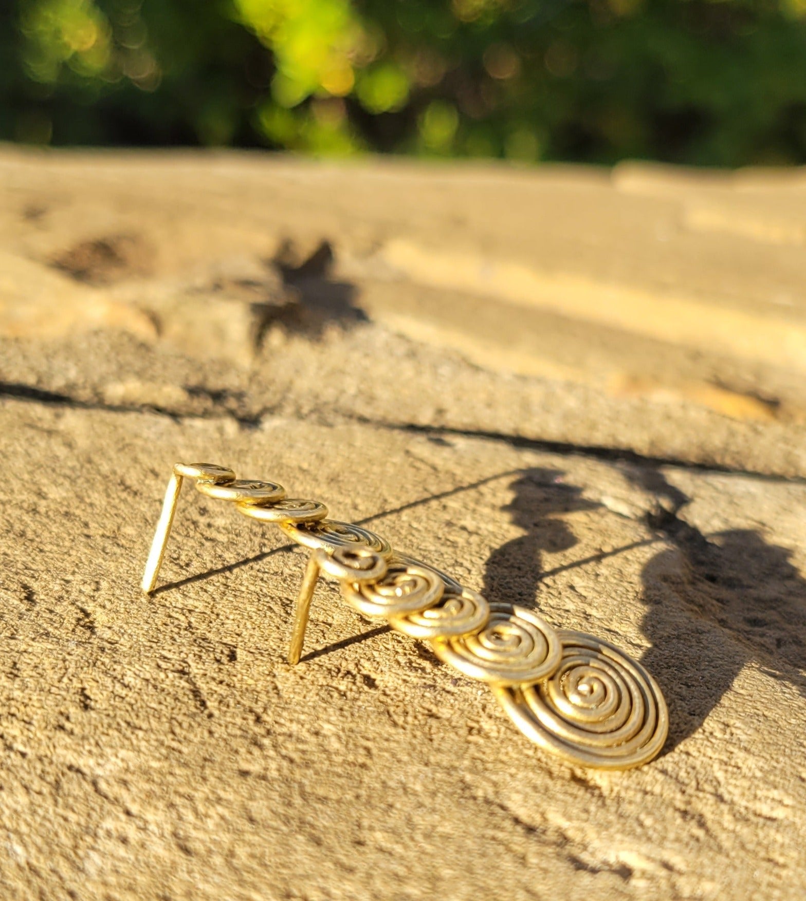 Continuing Spiral Drop Earrings