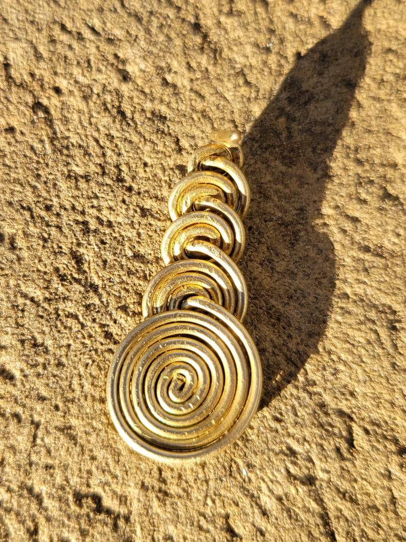 Continuing Spiral Drop Earrings